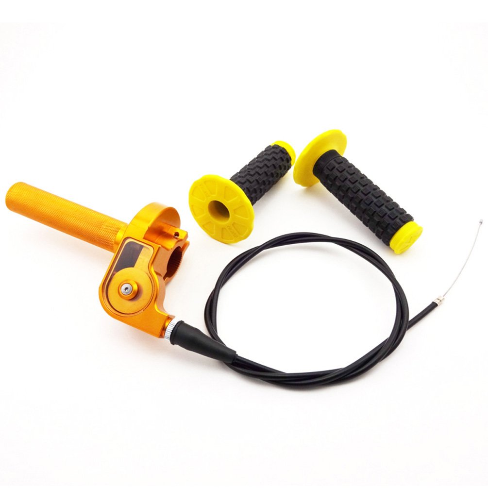 Amazon.com: XLJOY CNC Aluminum Twist Throttle Grips Cable For