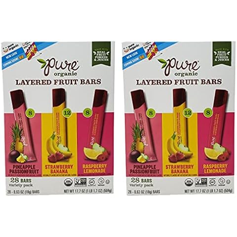 Pure Organic Layered Fruit Bars - Assortment Cover