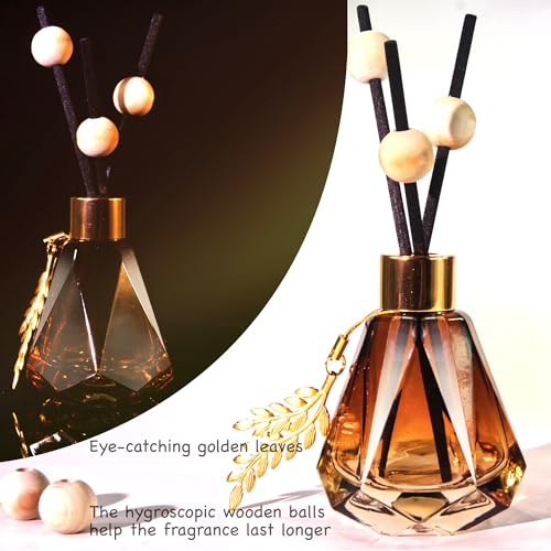 Set de 4 Difusores de Vidrio Meinvcisi 60ML miniatura 3