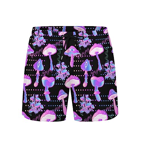 Men's 2 Piece Outfits Tropical Leaves Hawaiian Shirt and Shorts4