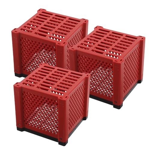 Beaupretty Filtro para Acuario en Forma de Cubo 3 Unidades, Medios Filtrantes Biológicos para Peceras Pequeñas, Caja de Almacenamiento para Filtración de Agua, Depuradora Acuario Compatible
