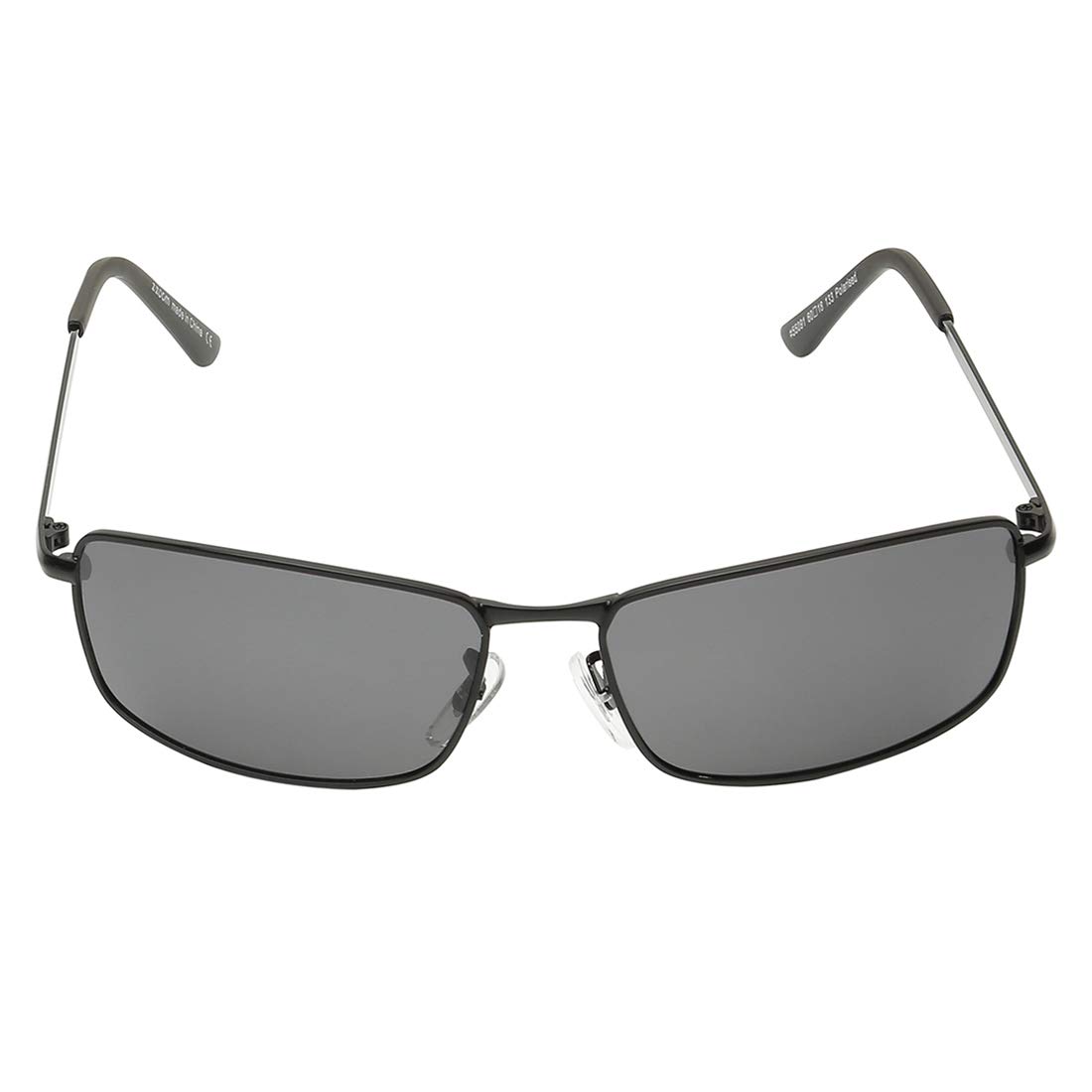 Z-Zoom Rectangular Polarised Unisex Sunglasses (Black) Z - Zoo
