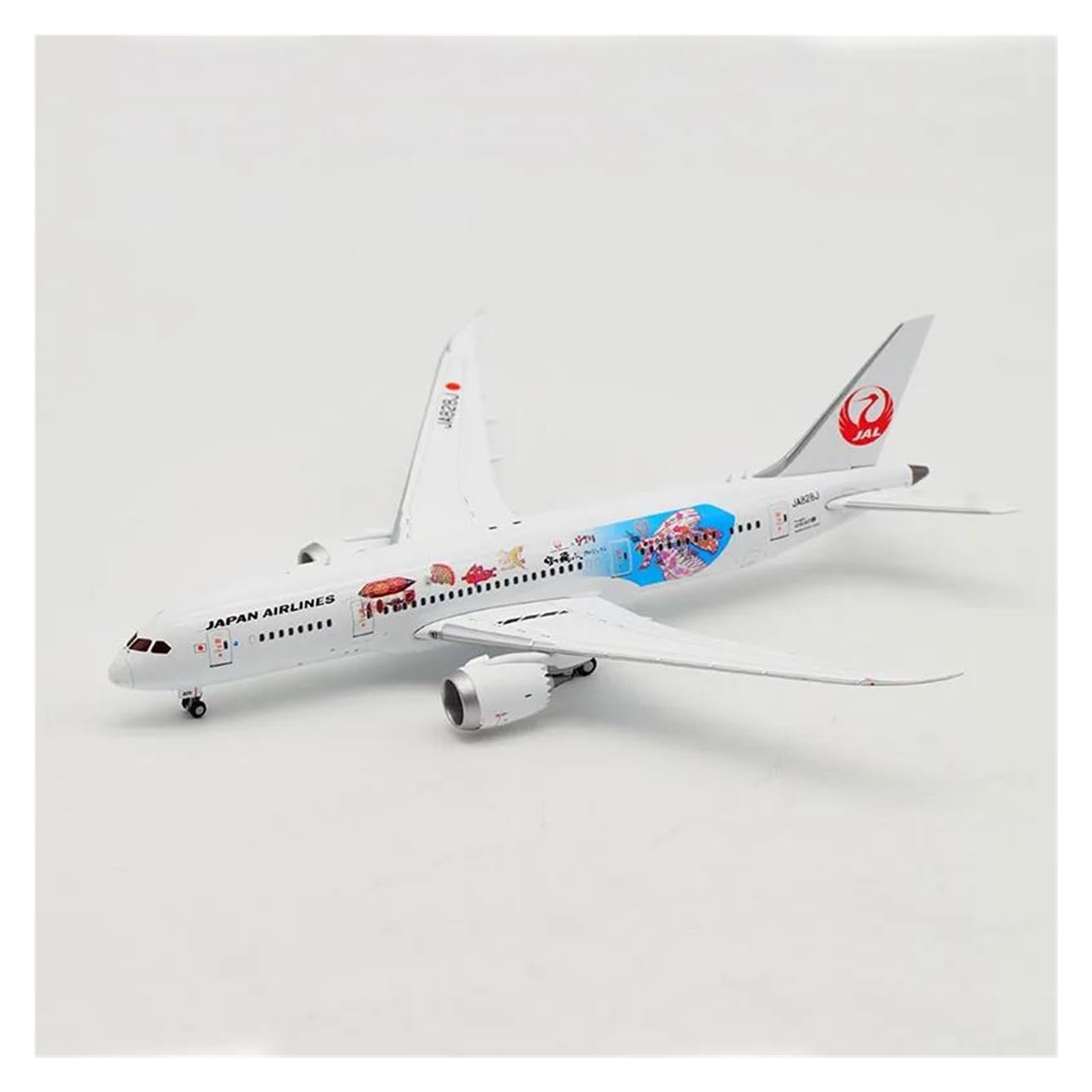 Amazon.co.jp: 航空機 1:400 スケール 787-8 JA828J 飛行機模型