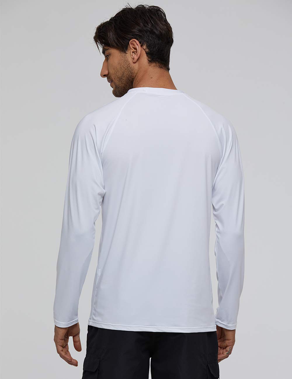 LBL Rashguards Homme Anti-UV UPF 50+ Séchage Rapide Coutures Plates pour Les Plein Air
