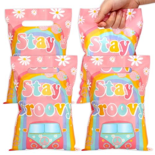 Sacs à friandises en plastique des années 60 et 70 pour sachet de bonbons rétro