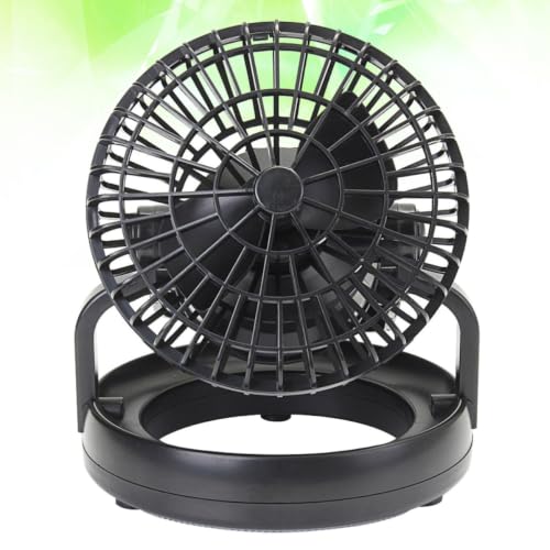 Ventilador de luz LED para acampar que elimina el calor en la tienda de campaña con gancho 5