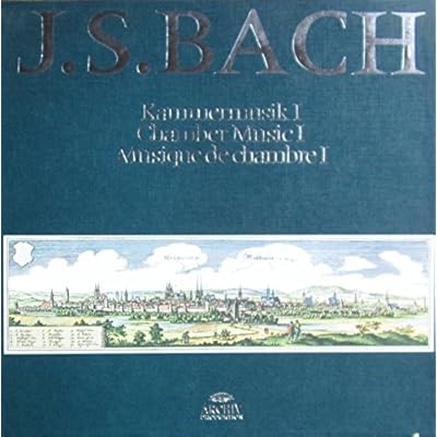 J. S. Bach (Gesamtausgabe, Vol. 6): Kammermusik I / Chamber Music I / Musique de chambre I