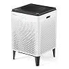 COWAY Air Purifier for Home Up to 3,120ft², Washable Pre-Filter and HEPA Filter for Smoke, Allergies, Pet Dander, Odor, AQI, Auto & Sleep Mode, Timer, 5yr Warranty, Airmega 400 White, AP-2015F(W)