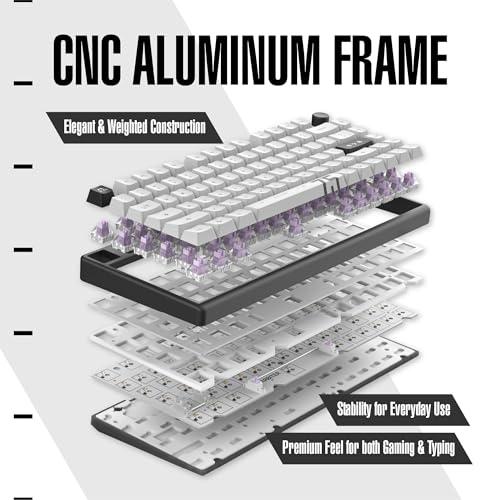 Arbiter Polar 75 - Magnetic Gaming Keyboard - Rapid Trigger w/SOCD Super Tap, CNC Aluminum Frame, Gen 2 Hall Effect Switches, Volume Knob, RGB, Dye-Sub PBT Keycaps - Kitsune Black - Image 6