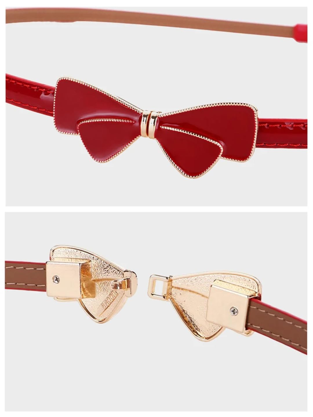 Cinturones elegantes con lazo para mujer, ajustable, vintage, vaquero occidental