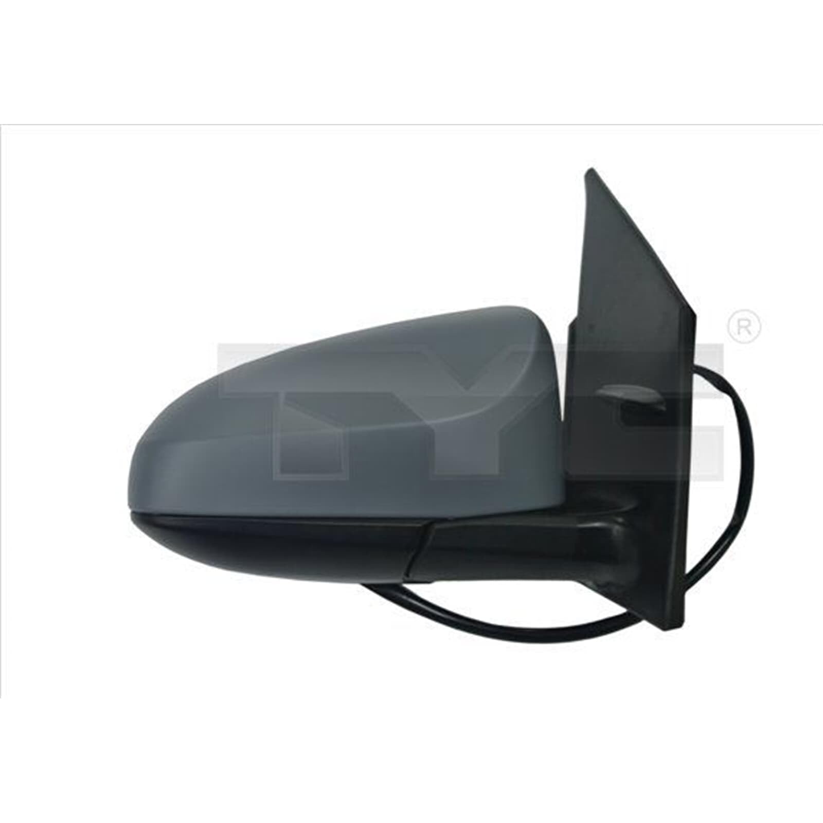 TYC 336-0128 Espejo retrovisor para ajuste elect. espejo convexo calefactable izquierda Compatible con TOYOTA AYGO PAB4, KGB4, CITROËN C1 II PA, PS, PEUGEOT 108