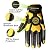 HANDLANDY Heavy Duty Work Gloves for Men, Cut 6 Safety Impact Protection Working Gloves Touch Screen Mechanics Gloves (Medium, Yellow)