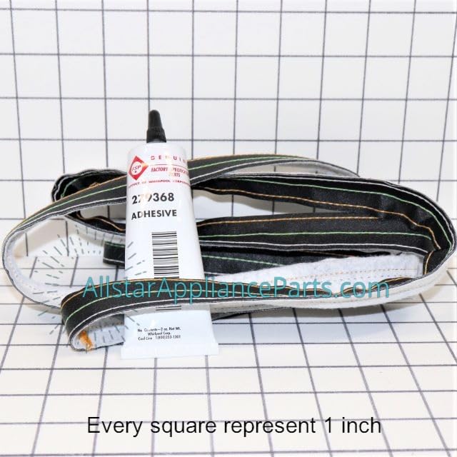 Amazon.com: 279735 Dryer Rear Drum Felt Seal with Adhesive