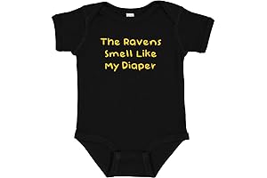 Ravens Smell Like My Diaper Baby Bodysuit - Black, Steelers Fan