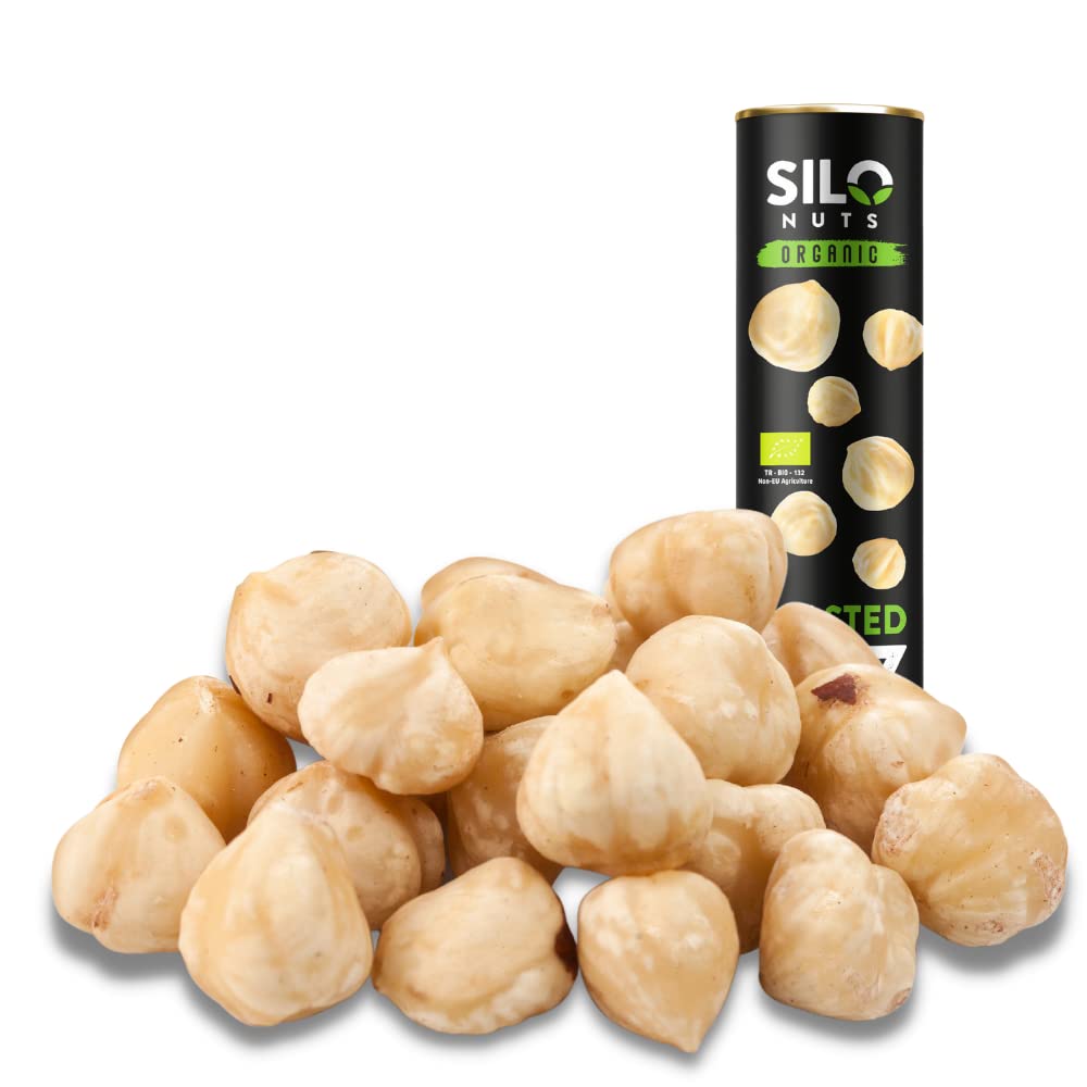 Amazon.com : SILO Nuts, Organic Hazelnuts, 16oz, Roasted Filberts, Toasted,  Blanched, Whole Hazelnut, Shelled, GMO-Free Nuts, Vegan, Kosher, Great  Snack for Parties and an Ingredient for Cooking, Bulk, Great Gift for a