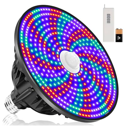 CEDIO Pool Lights for Inground Pool, 75W RGB Color Pool Lights Bulb with Remote Control, Led Pool Light Bulb for Inground Pool, E27 Replacement for Pentair Hayward Fixture (Black)