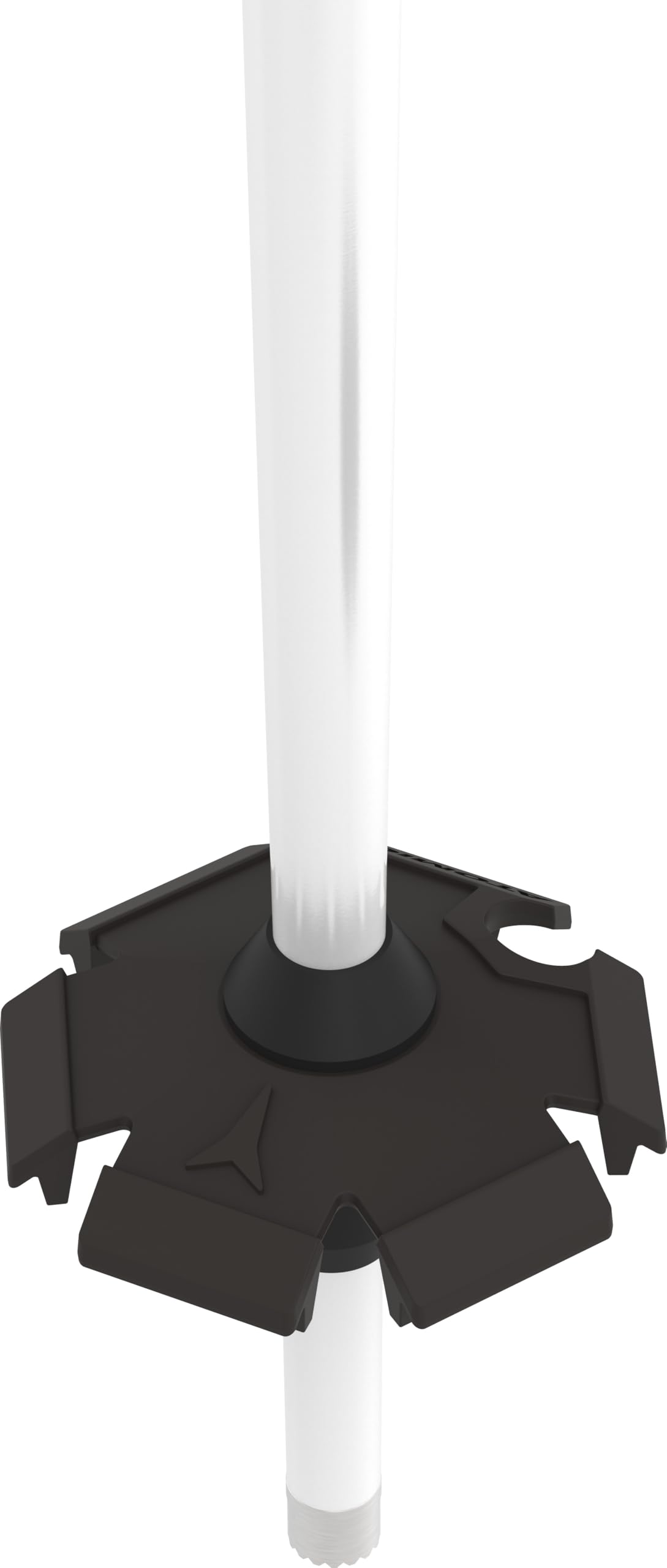 ATOMIC AMT SQS W - Bastón para Adultos, Unisex, Color Blanco, 110 cm