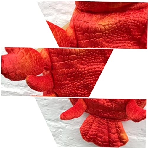 Disfraz de langosta para perro color rojo talla S miniatura 3