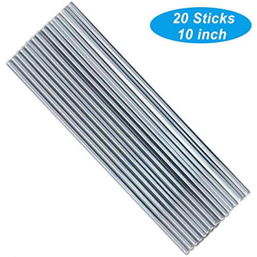 Aluminum Welding Rods, 20 Universal Low Temperature Aluminum Repair Rods, Easy Welding Cored