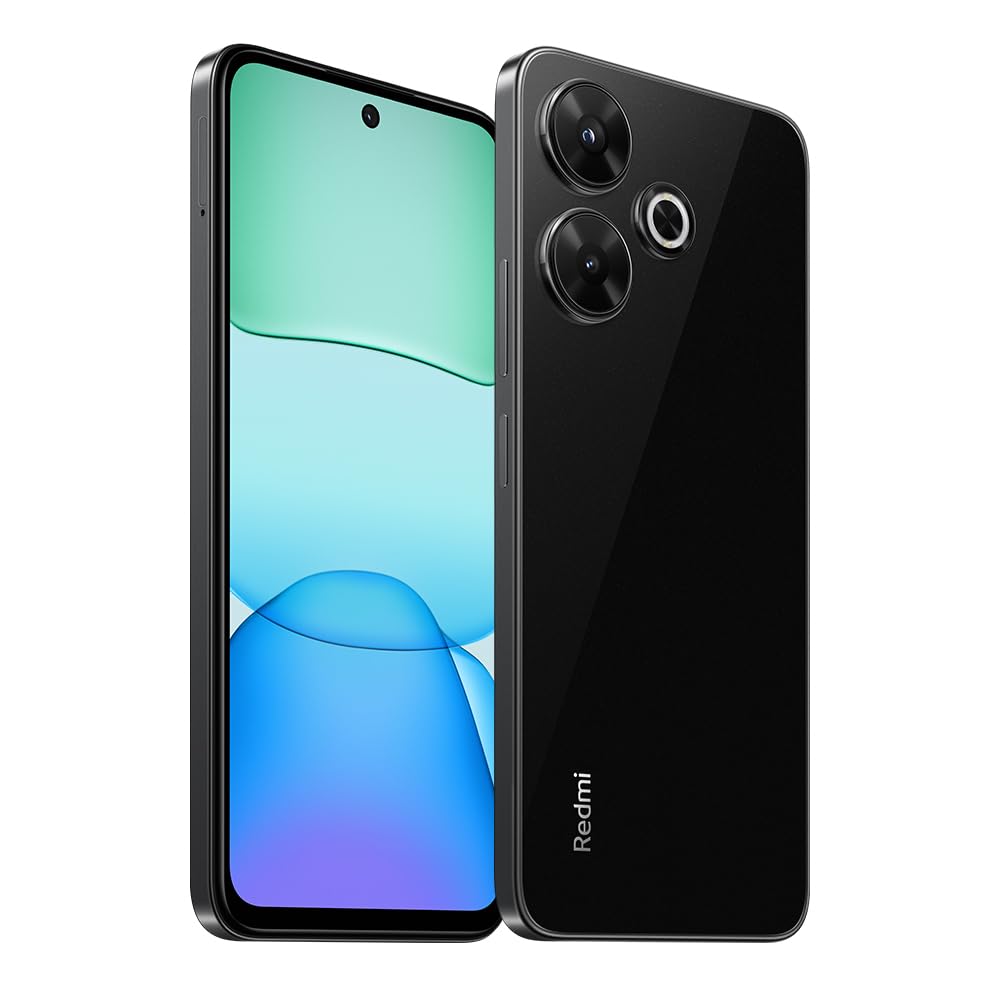 Xiaomi Redmi 13 8GB RAM 256GB ROM, procesador MediaTek Helio G91-Ultra, Camara 108MP Super-Clear, Pantalla Immersive 6.79" FHD+, 33W Fast Charging, bateria 5030mAh (typ) - Midnight Black