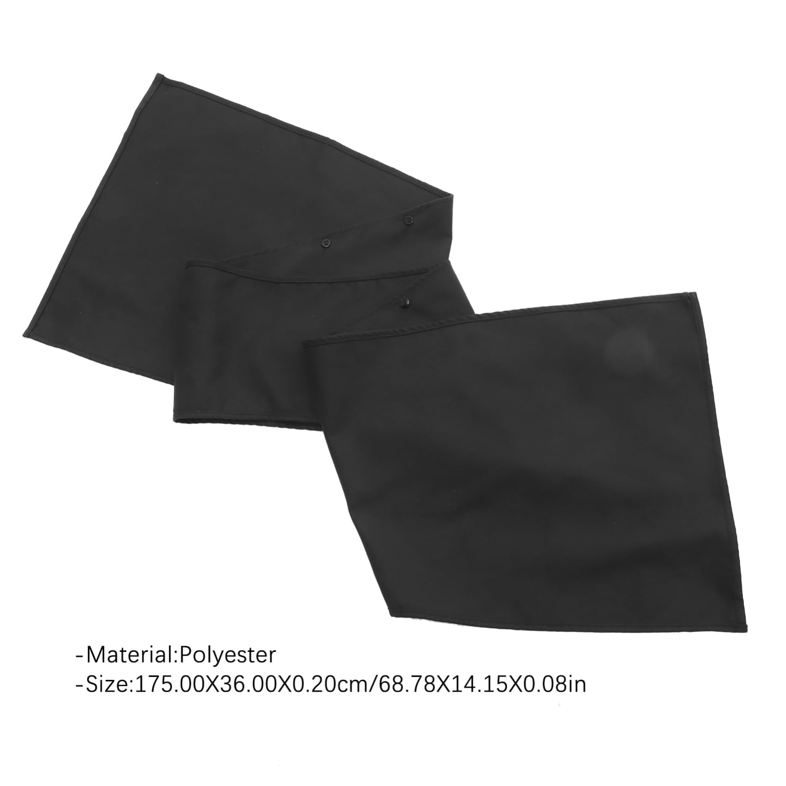 Beavorty Fashionable Striped Apron Soft Polyester Adult Bibs Bib for Eating Elderly-friendly Snap for Men Women