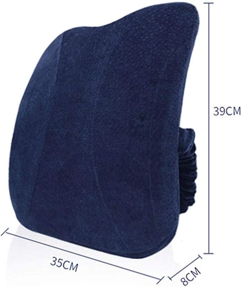 JSEIAJB Lumbar Pillow-Memory Cotton Waist Office Waist Pad Chair Waist Back Cushion Seat Lumbar Car Seat Lumbar Support