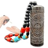 ReTORUE 塗香入れ 塗香 薬さじ付 塗香入れ 黒檀 塗香入れ 携帯 塗香入れ 高野山 (雲中龍神 Bタイプ)