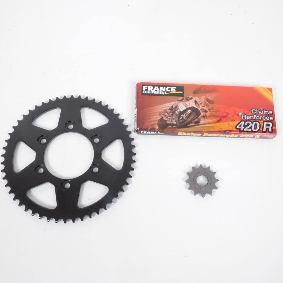 Kit catena di trasmissione 12 x 52 Passo 420 FE Moto Rieju 50 Spike 2003-2005