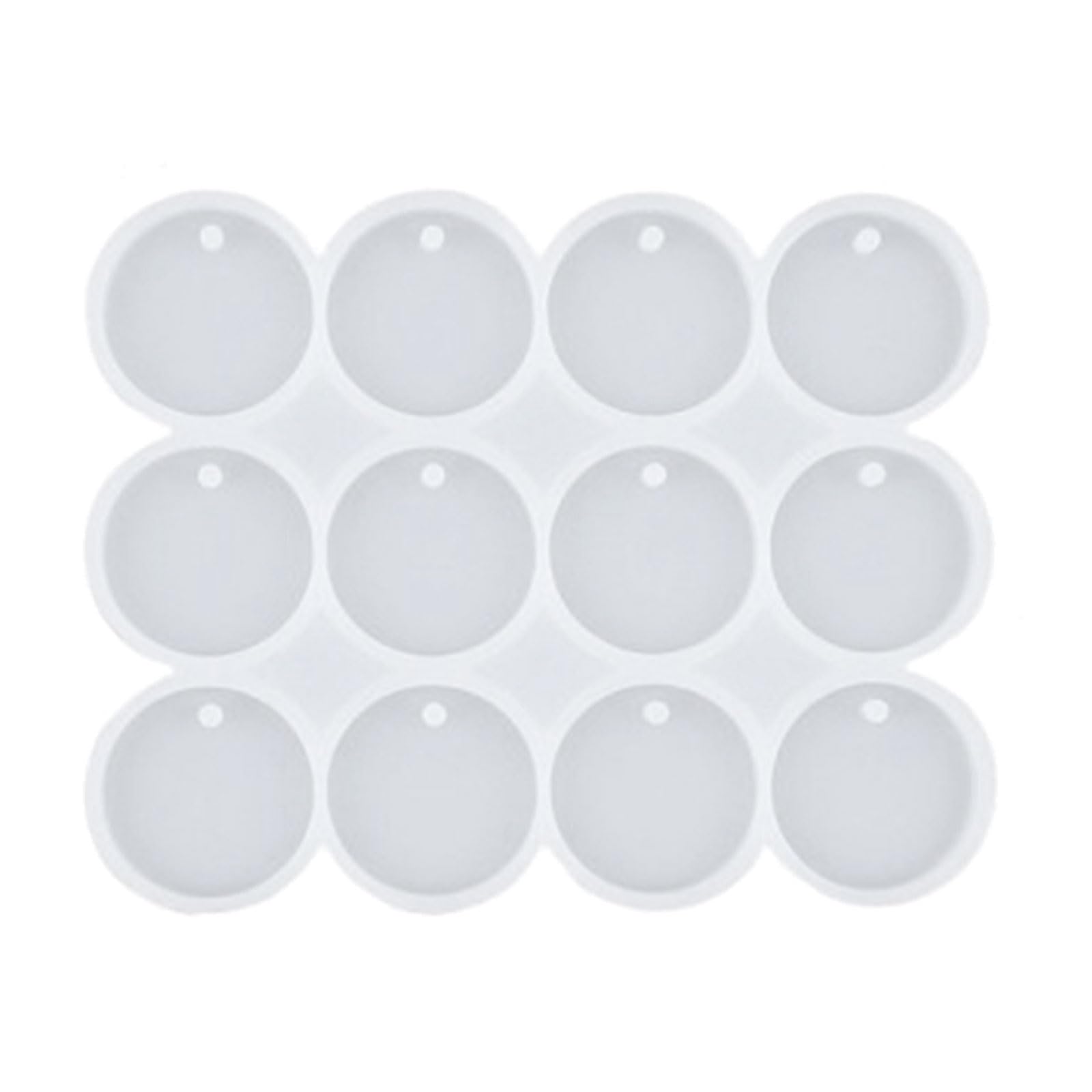 NEWFT Resin Pendant Earrings Droplet Accessories Epoxy Resin Jewelry Mold Silicone for Keychain Pendants