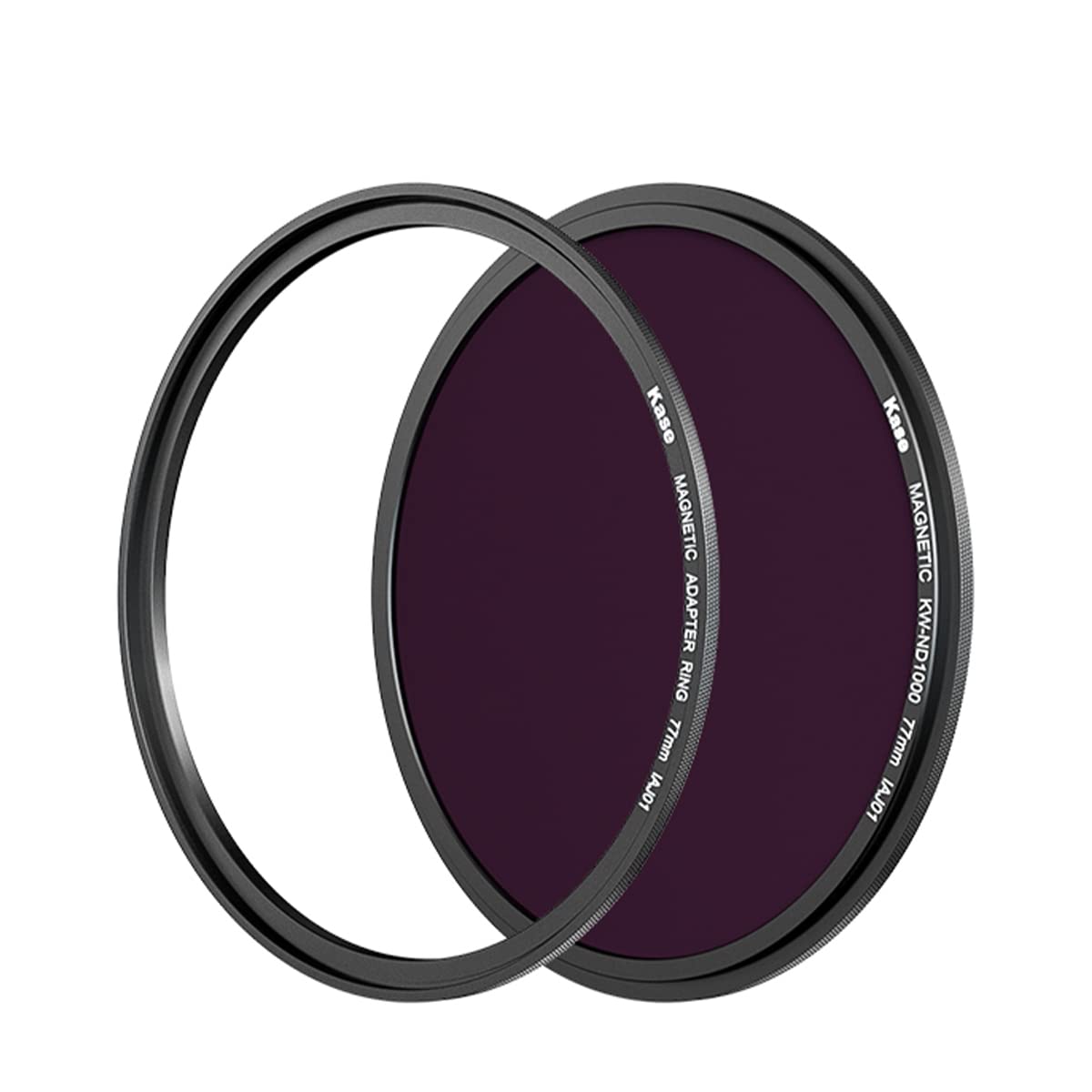 Kase82mm Wolverine Magnetic ND64 (6-Stop) Neutral Density Filter with 82mm Lens Adapter Ring for Camera Lens,Shockproof Tempered Optical Glass & HD Multi Coated Circular ND Filter