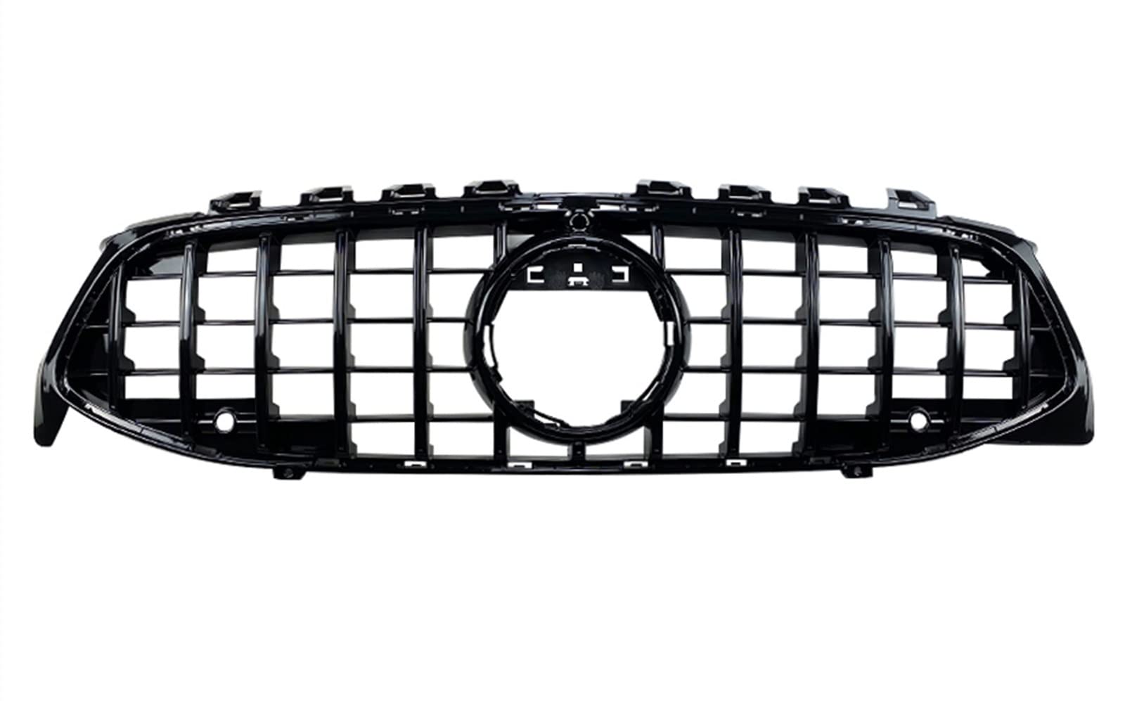 Amazon.co.jp: フロントグリル ブラックフロントアッパーグリルために