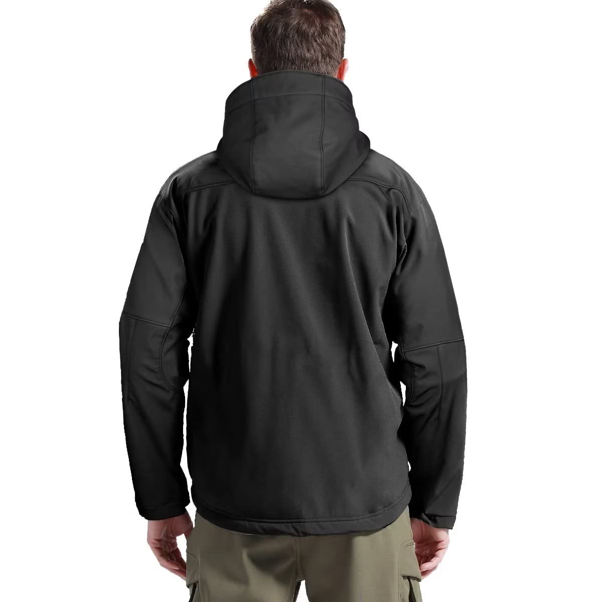 FREE SOLDIER Veste Coupe-vent Multi-poches D'extérieur Veste coupe-vent d'extérieur Homme