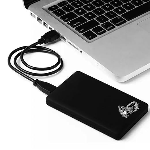 HD Externo Alligator Shop 500GB USB 3.0 Slim Preto ALSHDX-500GB-BK