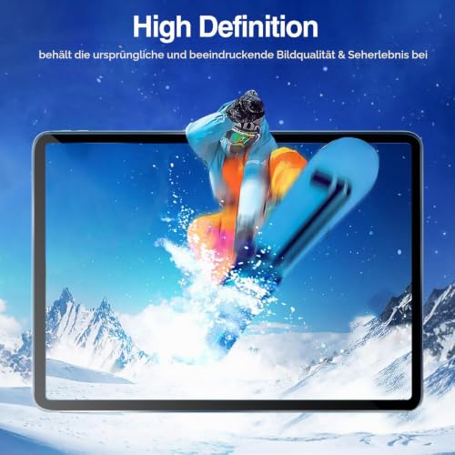 ProCase 1 Stück 9H Schutzglas iPad Air 11 Zoll M4/M3/M2 6./7./8. Gen – Ansicht 6