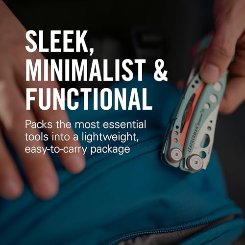 Image of LEATHERMAN, Skeletool CX, 7-in-1 Lightweight, Minimalist Multi-Tool for Everyday Carry (EDC), Home, Garden & Outdoors, Sandstorm