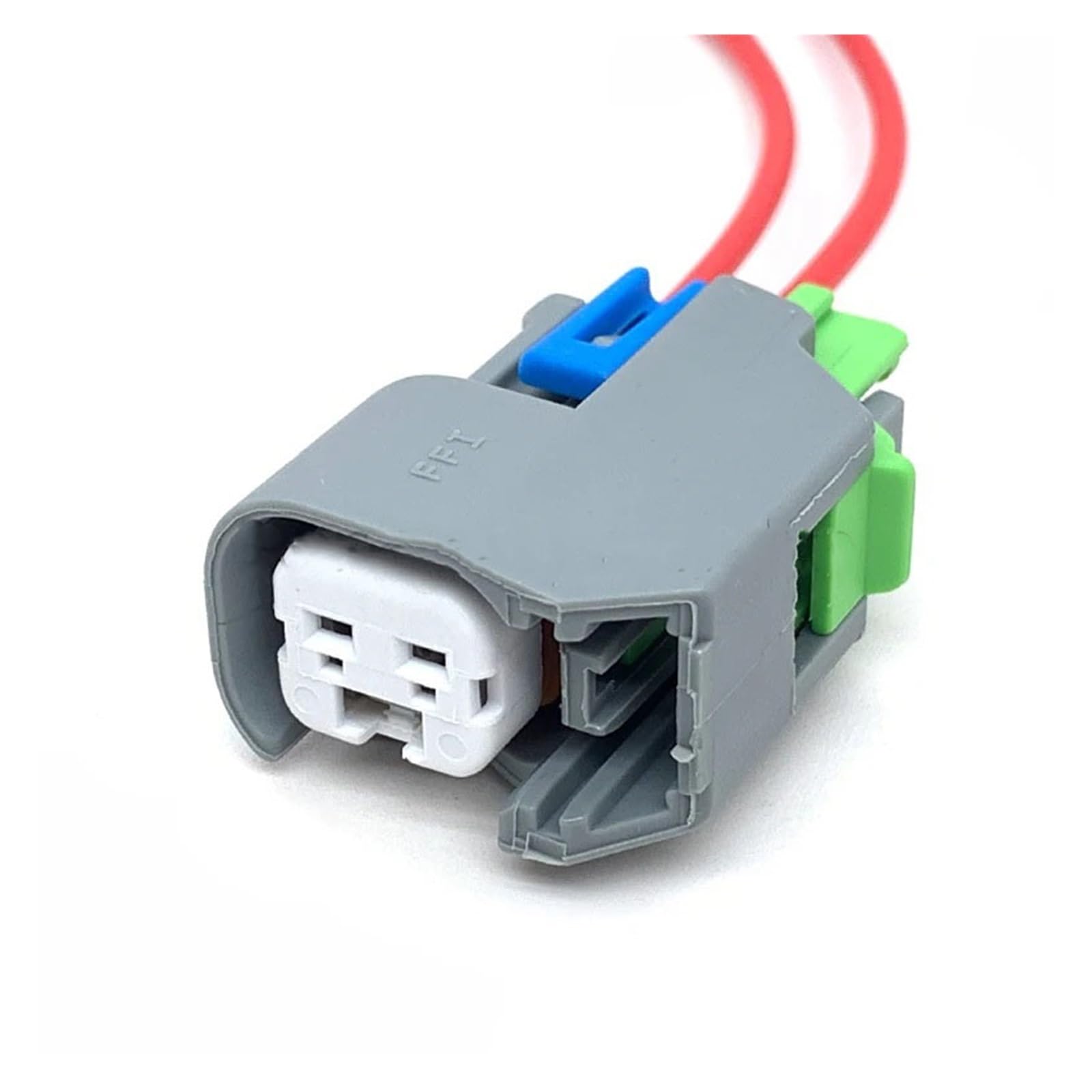 2-pinowy 15423278 Auto EV6 wtryskiwacz paliwa, wodoodporne żeńskie złącze elektryczne, wiązka przewodów z kablem 18AWG 15419715, rozmiar: 10 szt