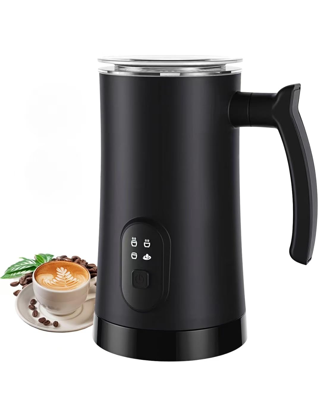 Liksiy 4-in-1 Milk Frother Black