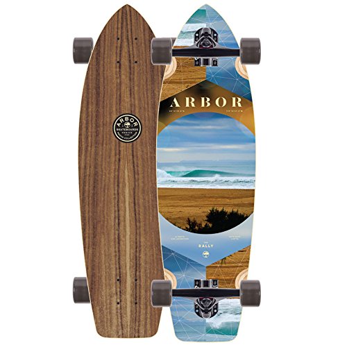 Arbor Walnut Rally Skateboard Complete