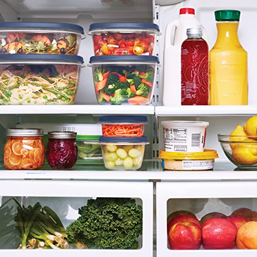 Rubbermaid EasyFindLids Food Storage Containers in Special-Edition Insignia Blue, 42 Piece image 2