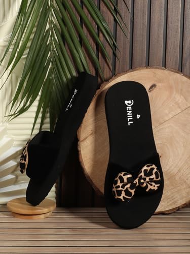Image of Denill Women Ultra Soft Bottom flats with bow design for Women & Girl's