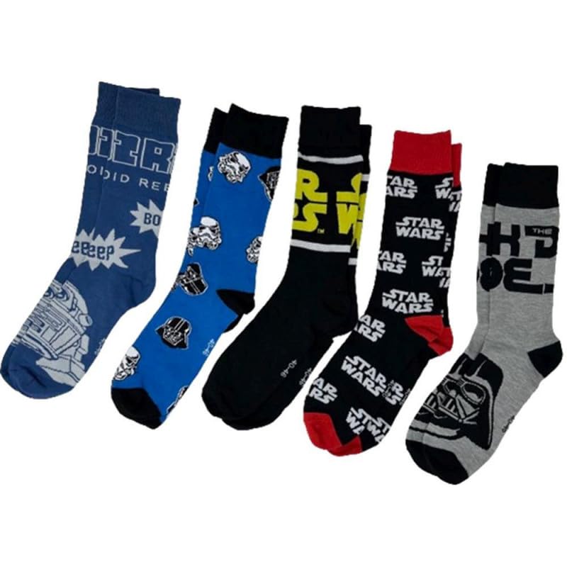 CERDÁ Caja Regalo de 12 Pares de Calcetines Star Wars - Talla