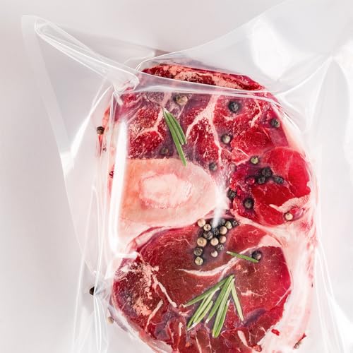 Buste Sottovuoto Liscio da Conservazione per Alimenti compatibili con Macchine a Campana Adatte a Cottura a Bassa Temperatura 20×50 – 300 pz