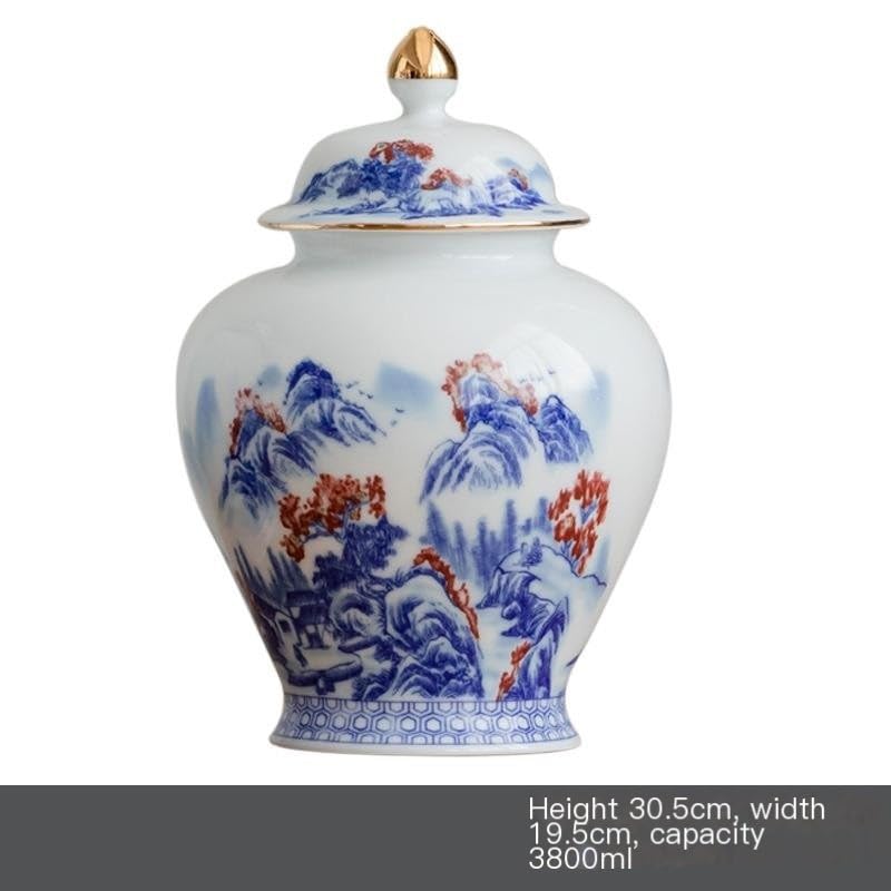 Zestawy Pojemników Na Herbatę Do Kuchni Pojemnik Na Herbatę Duża Ceramiczna Puszka Z Zamknięciem Pojemnik Na Żywność Do Gospodarstwa Domowego Pojemnik Na Herbatę Do Przec-One Color-L