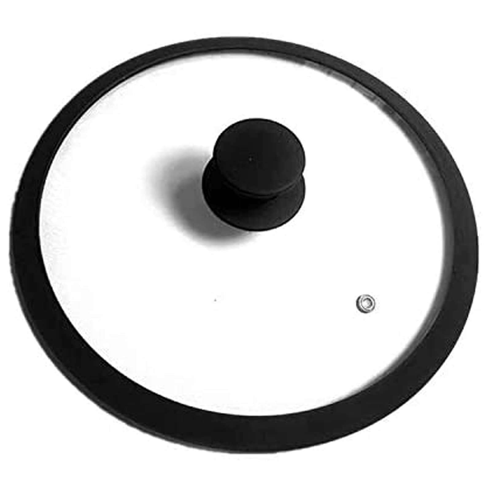 Coperchi universali in vetro siliconico per pentole e padelle, con bordo in silicone Coperchi di ricambio per padelle da cucina Sfiato del vapore, coperchi multi-dimensioni lavabili in lavastoviglie