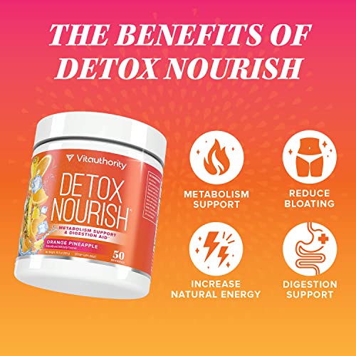 Nourishing Gut Cleanse and Detox Powder - Invigorating Gut Health Powder Detox Drink with Apple Cider Vinegar and Digestive Enzymes for Better Energy Digestion and Bloating Relief for Women and Men - Image 7
