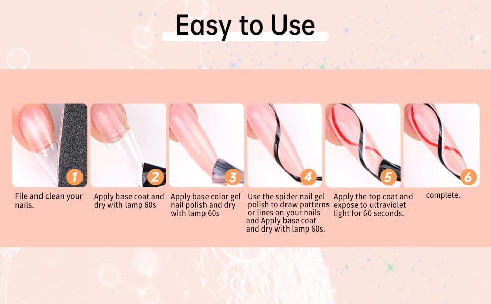Gel para uñas Sliver the Spider 5G colección artística miniatura 4