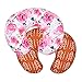 Neugeborenes Kind Baby Blumen Kissen Abdeckung Stillen Kissen Fall Nourings Abdeckung Slip Bezug 2x Babygeschenke Junge (E, One Size)
