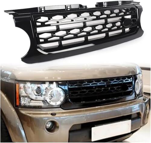 Calandre noire brillante pour Land Rover Discovery 4 LR4 de 2010 à 2013 - 4