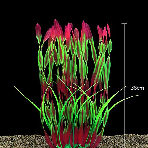 Sevenshop Decorative Artificial Plant Aquarium Plant - E