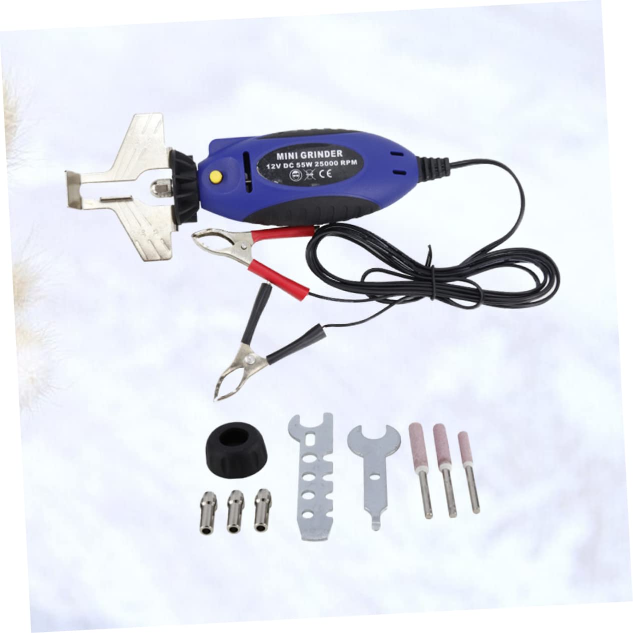 Mini Rectificadora De Cadena Eléctrica De Herramienta De Afilado Manual Con Llave y Piedra De Afilar Para Afilador De Motosierra Eléctrico